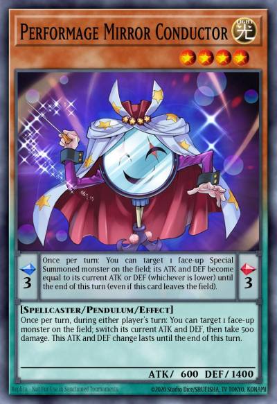 Performage Mirror Conductor Common MP16-EN118 2016 Mega-Tin Mega Pack Yugioh card
