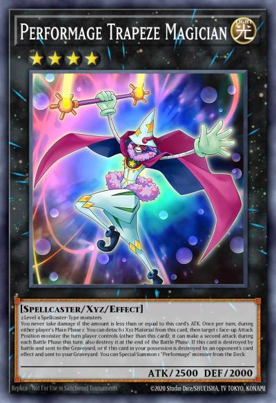 Performage Trapeze Magician Rare MP16-EN080 2016 Mega-Tin Mega Pack Yugioh card