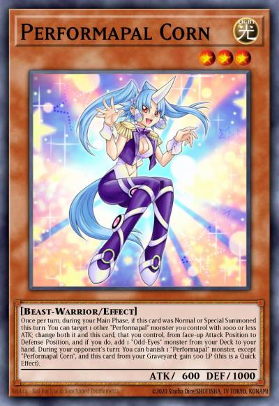 Performapal Corn Common DLCS-EN099 Dragons of Legend The Complete Series Yugioh card
