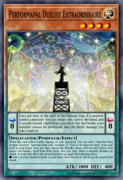 Performapal Duelist Extraordinaire Ultra Rare MP24-EN265 25th Anniversary Tin Dueling Mirrors Yugioh card