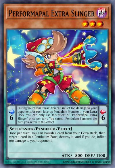Performapal Extra Slinger Common MP17-EN060 2017 Mega-Tin Mega Pack Yugioh card