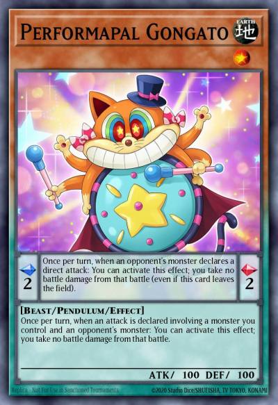Performapal Gongato Common MP17-EN059 2017 Mega-Tin Mega Pack Yugioh card