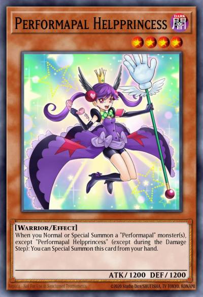 Performapal Helpprincess Rare MP16-EN107 2016 Mega-Tin Mega Pack Yugioh card