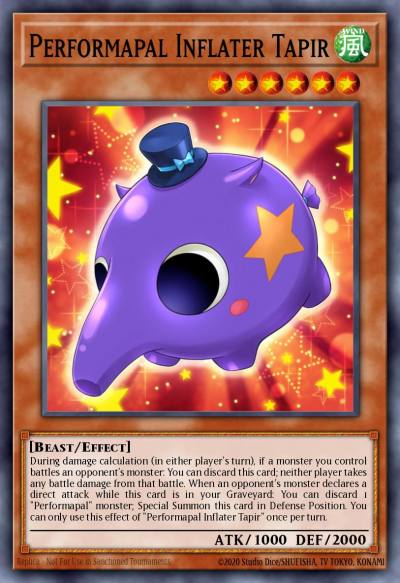 Performapal Inflater Tapir Common MP17-EN061 2017 Mega-Tin Mega Pack Yugioh card