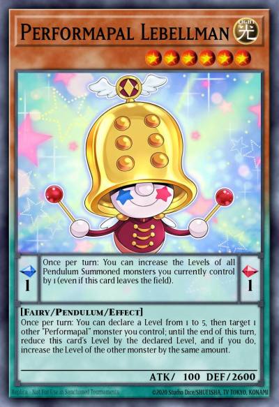Performapal Lebellman Common MP19-EN146 2019 Gold Sarcophagus Tin Mega Pack Yugioh card