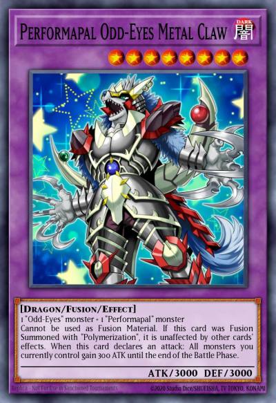 Performapal Odd-Eyes Metal Claw Super Rare ROTD-EN092 Rise of the Duelist Yugioh card