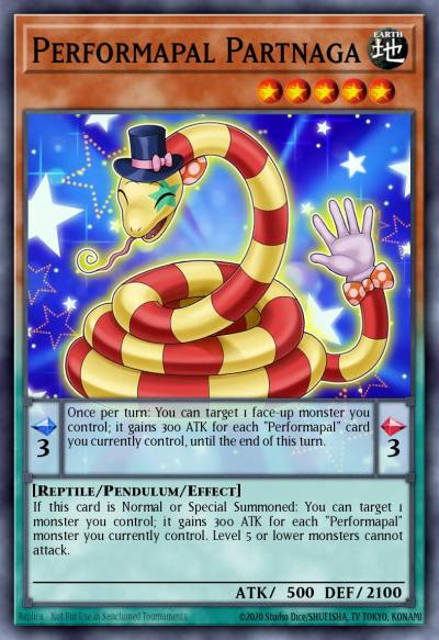 Performapal Partnaga Common MP15-EN192 2015 Mega-Tin Mega Pack Yugioh card