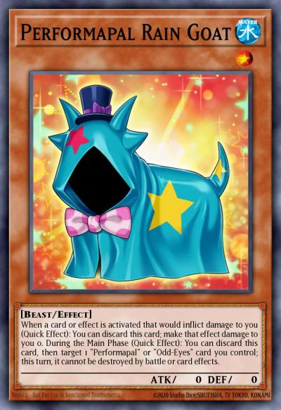 Performapal Rain Goat Common MP16-EN177 2016 Mega-Tin Mega Pack Yugioh card