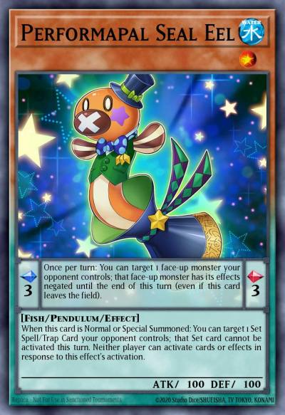 Performapal Seal Eel Common MP17-EN129 2017 Mega-Tin Mega Pack Yugioh card