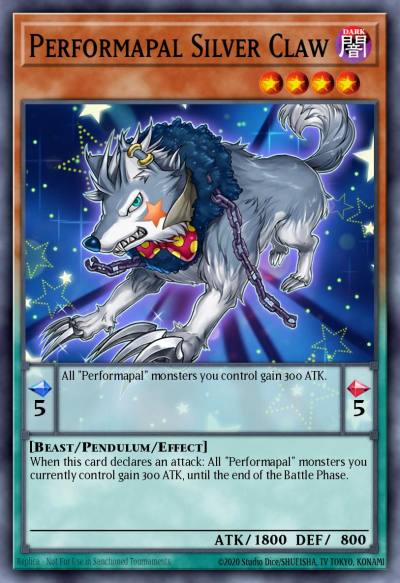 Performapal Silver Claw Common MP16-EN101 2016 Mega-Tin Mega Pack Yugioh card