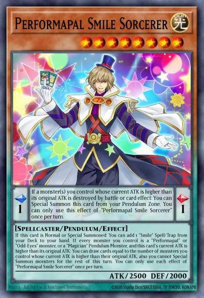 Performapal Smile Sorcerer Ultra Rare DUPO-EN012 Duel Power Yugioh card