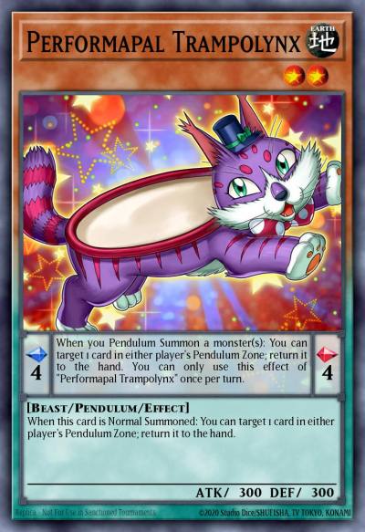 Performapal Trampolynx Rare MP15-EN127 2015 Mega-Tin Mega Pack Yugioh card