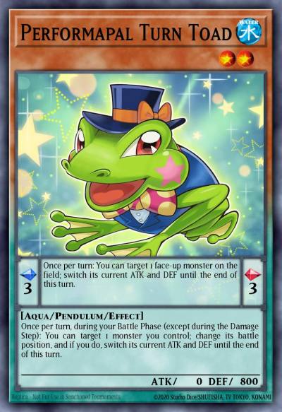 Performapal Turn Toad Rare MP15-EN066 2015 Mega-Tin Mega Pack Yugioh card