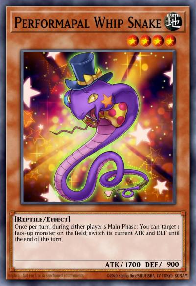 Performapal Whip Snake Rare MP15-EN062 2015 Mega-Tin Mega Pack Yugioh card