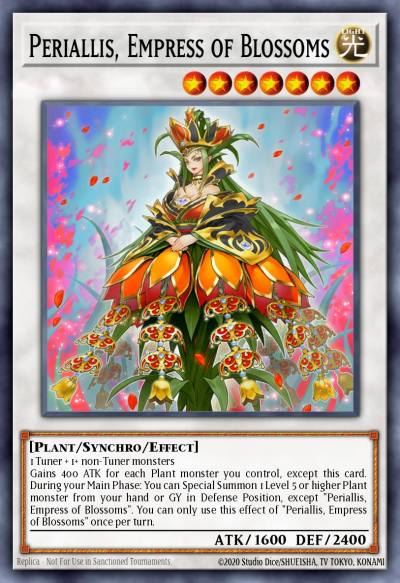 Periallis Empress of Blossoms Common MP21-EN220 2021 Tin of Ancient Battles Yugioh card