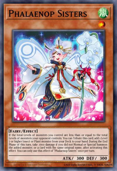Phalaenop Sisters Common ROTA-EN085 Rage of the Abyss Yugioh card