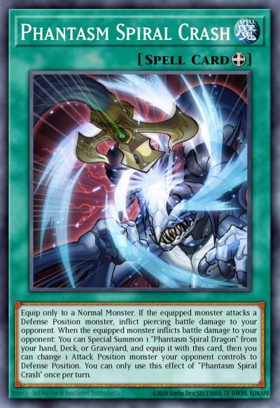 Phantasm Spiral Crash Common MACR-EN057 Maximum Crisis Yugioh card