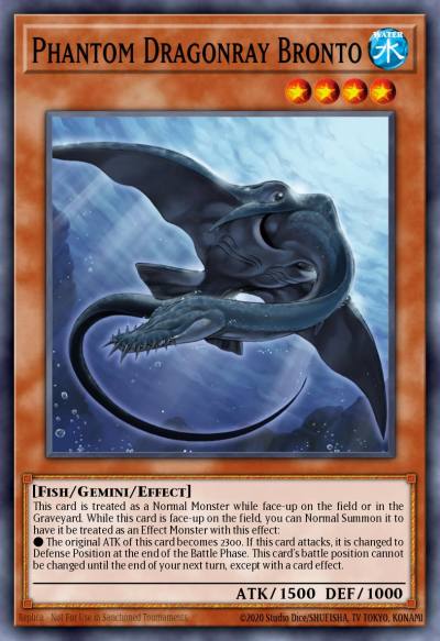 Phantom Dragonray Bronto Rare TAEV-EN087 Tactical Evolution Yugioh card