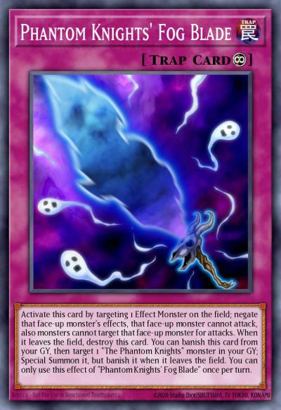 Phantom Knights Fog Blade Common BLC1-EN117 Battles of Legend Chapter 1 Yugioh card