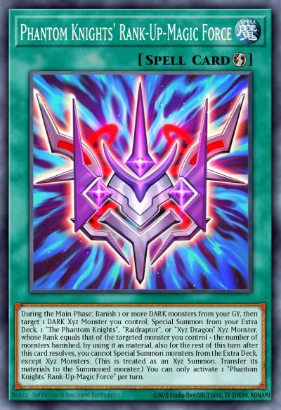 Phantom Knights Rank-Up-Magic Force Rare MP21-EN200 2021 Tin of Ancient Battles Yugioh card