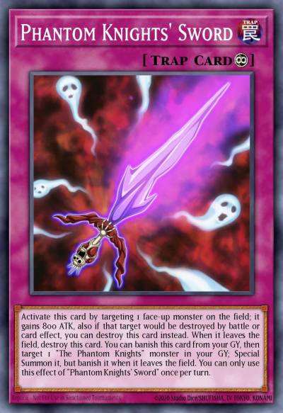 Phantom Knights Sword Common LEHD-ENC22 Legendary Hero Decks Yugioh card