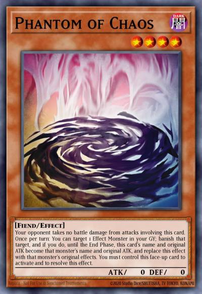 Phantom of Chaos Common BP01-EN196 Battle Pack Epic Dawn Yugioh card