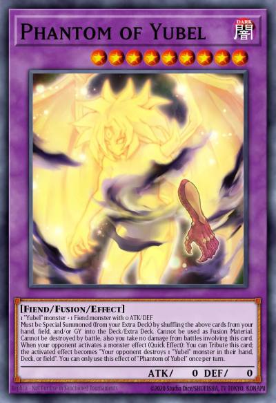 Phantom of Yubel Quarter Century Secret Rare BLTR-EN047 Battles of Legend Terminal Revenge Yugioh card