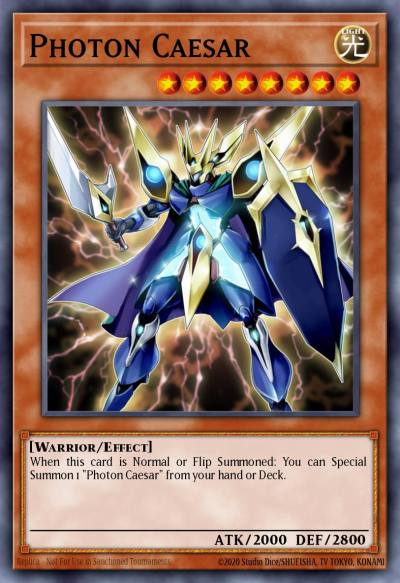 Photon Caesar Common REDU-EN004 Return of the Duelist Yugioh card