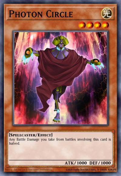 Photon Circle Common ORCS-EN011 Order of Chaos Yugioh card