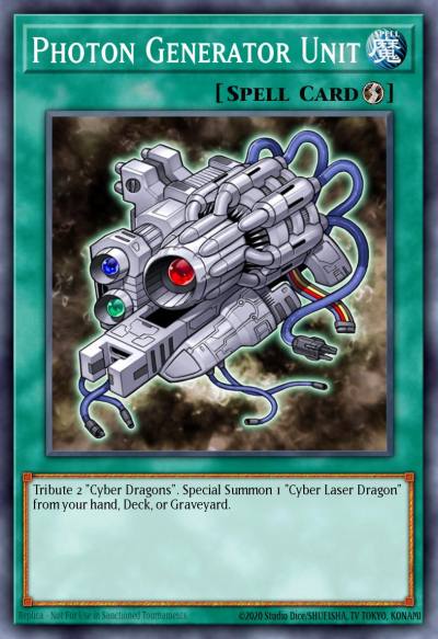 Photon Generator Unit Common DR04-EN165 Dark Revelation Volume 4 Yugioh card