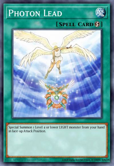 Photon Lead Common PHSW-EN051 Photon Shockwave Yugioh card