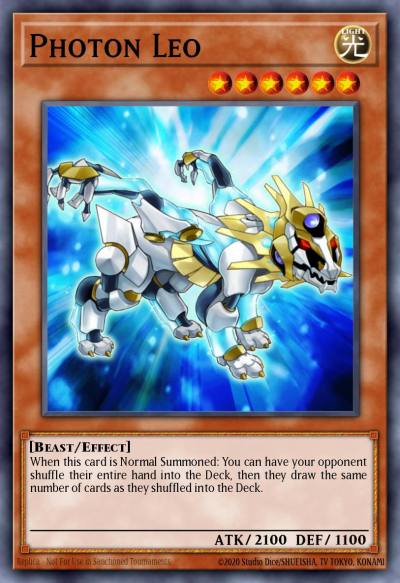 Photon Leo Common ORCS-EN010 Order of Chaos Yugioh card