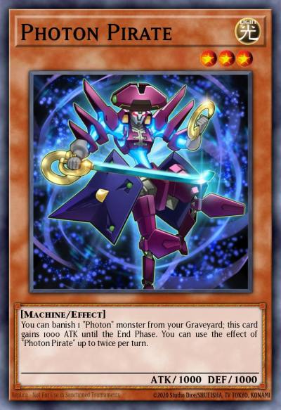 Photon Pirate Super Rare ZTIN-EN006 Zexal Collection Tin Yugioh card