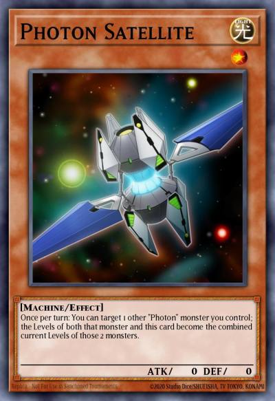 Photon Satellite Super Rare ZTIN-EN007 Zexal Collection Tin Yugioh card