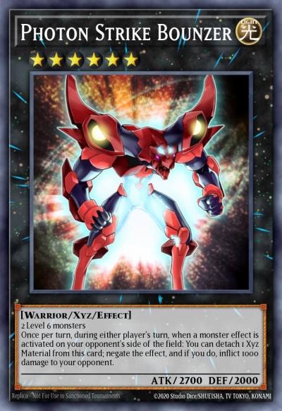 Photon Strike Bounzer Super Rare CT09-EN022 Collectible Tins 2012 Wave 2.5 Yugioh card
