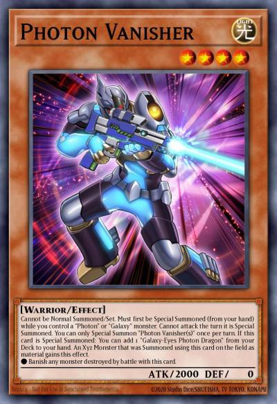 Photon Vanisher Ultra Rare BLMR-EN058 Battles of Legend Monstrous Revenge Yugioh card