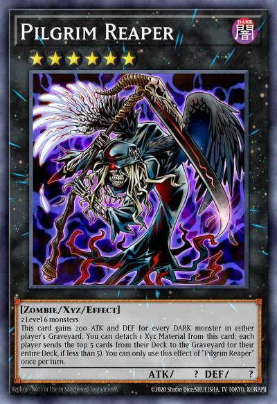 Pilgrim Reaper Rare MZMU-EN102 Maze of Muertos Yugioh card