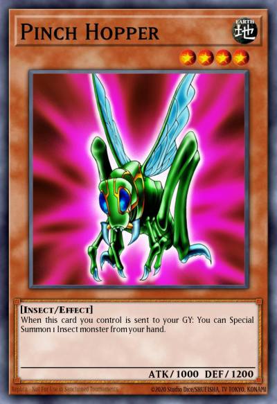 Pinch Hopper Common DR2-EN079 Dark Revelation Volume 2 Yugioh card
