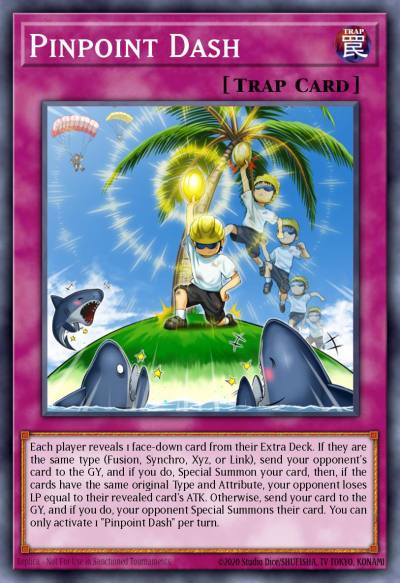 Pinpoint Dash Common ETCO-EN080 Eternity Code Yugioh card