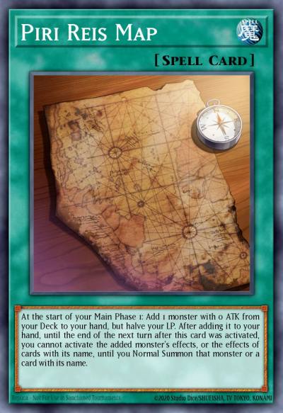 Piri Reis Map Ultra Rare MP25-EN290 2025 Mega-Pack Tin Yugioh card