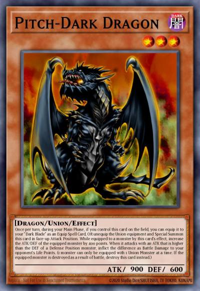 Pitch-Dark Dragon Common DR1-EN063 Dark Revelation Volume 1 Yugioh card