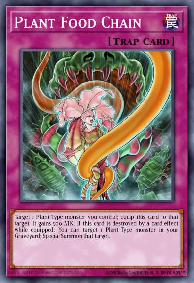 Plant Food Chain Common BP03-EN212 Battle Pack 3 Monster League Yugioh card