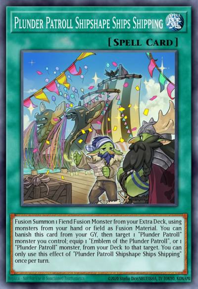 Plunder Patroll Shipshape Ships Shipping Super Rare ETCO-EN088 Eternity Code Yugioh card
