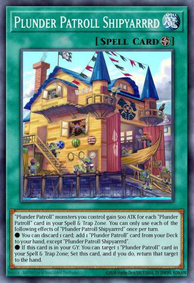 Plunder Patroll Shipyarrrd Ultra Rare GFP2-EN164 Ghosts From the Past The 2nd Haunting Yugioh card