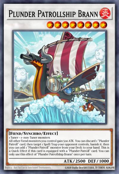 Plunder Patrollship Brann Ultra Rare GFP2-EN135 Ghosts From the Past The 2nd Haunting Yugioh card