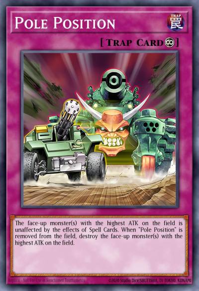 Pole Position Common DR3-EN170 Dark Revelation Volume 3 Yugioh card