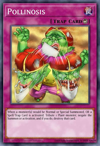 Pollinosis Super Rare AP03-EN012 Astral Pack Three Yugioh card