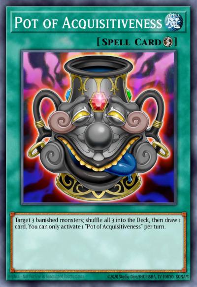 Pot of Acquisitiveness Super Rare INOV-EN065 Invasion Vengeance Yugioh card