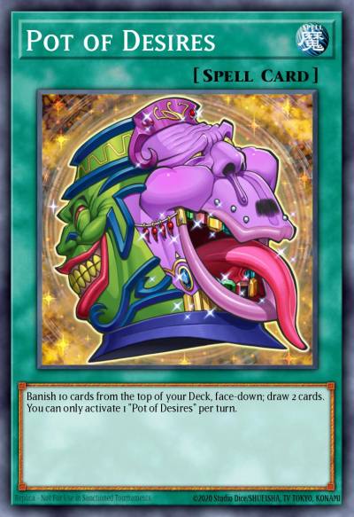 Pot of Desires Ultra Rare CT14-EN004 2017 Mega-Tins Yugioh card