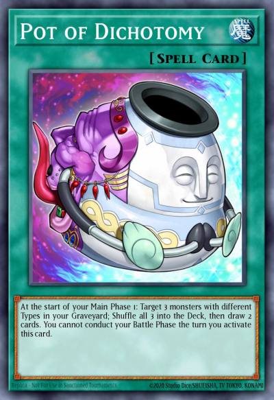 Pot of Dichotomy Secret Rare MP14-EN172 2014 Mega-Tin Mega Pack Yugioh card